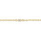 Stone and Strand 14K Yellow Gold Meaningful Diamonds Bracelet Close Up Image