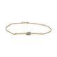 Stone and Strand 10K Yellow Gold Twinkling Twine Pav√© Bracelet Front Image