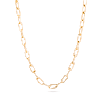 Dainty Paperclip Necklace – STONE AND STRAND