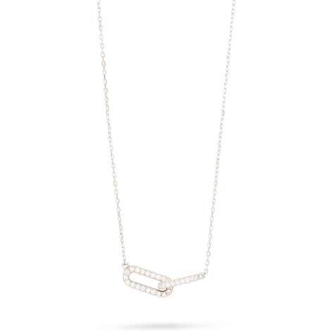 Medium Diamond Linked Up Necklace – STONE AND STRAND