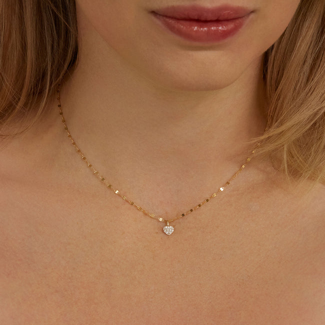 Small Heart of the Matter Choker Necklace – STONE AND STRAND