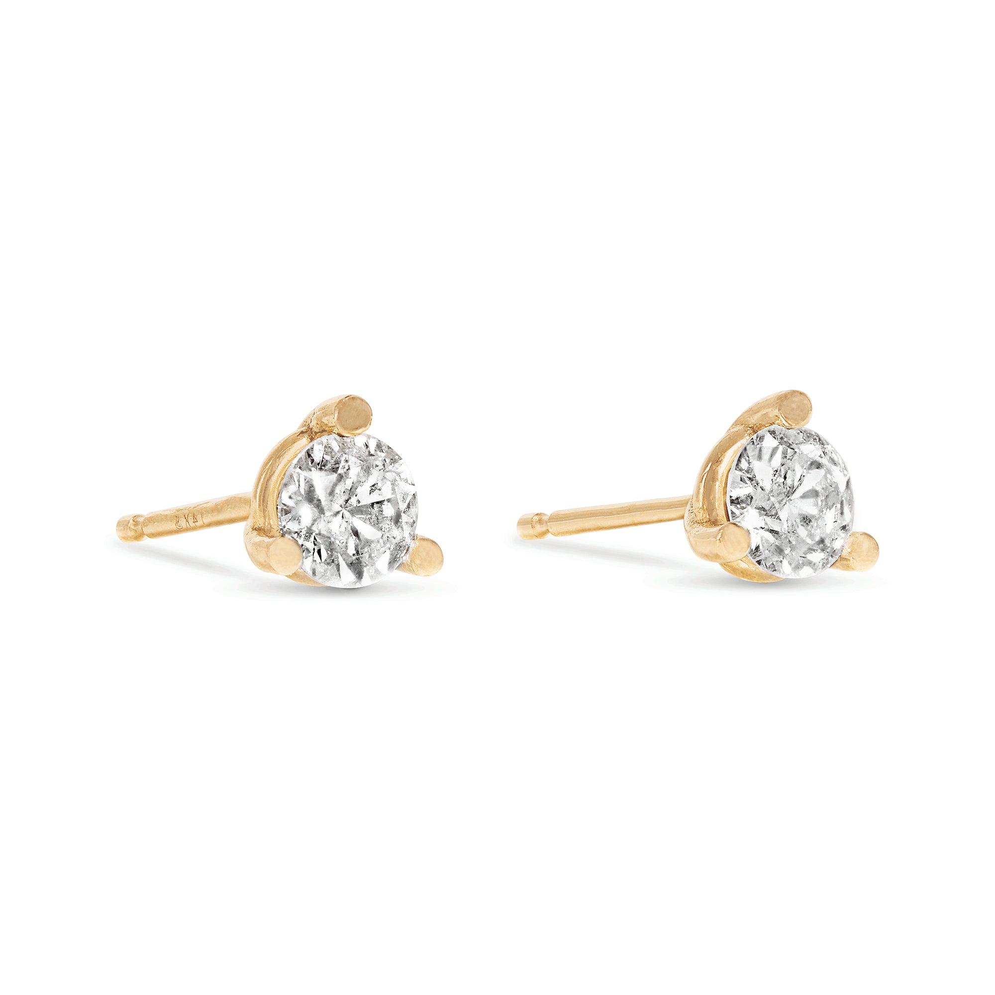 Large Diamond Studs – STONE AND STRAND