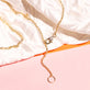 Stone and Strand 14K Yellow Gold Luxe Diamond Chain Lariat Necklace Editorial Image