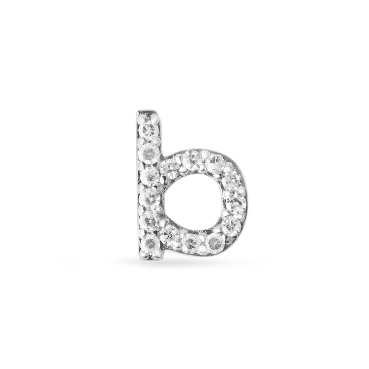 Pave Diamond Initial Bracelet