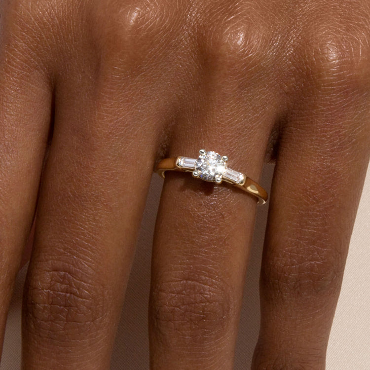 *SALE* Clara Engagement Ring outlet and Band Set