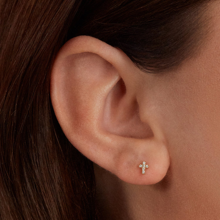 Tiny CZ Studs – Pineal Vision Jewelry